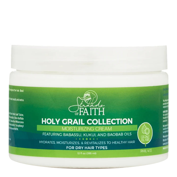 STRANDS of FAITH Holy Grail Collection Moisturizing Cream 12oz 