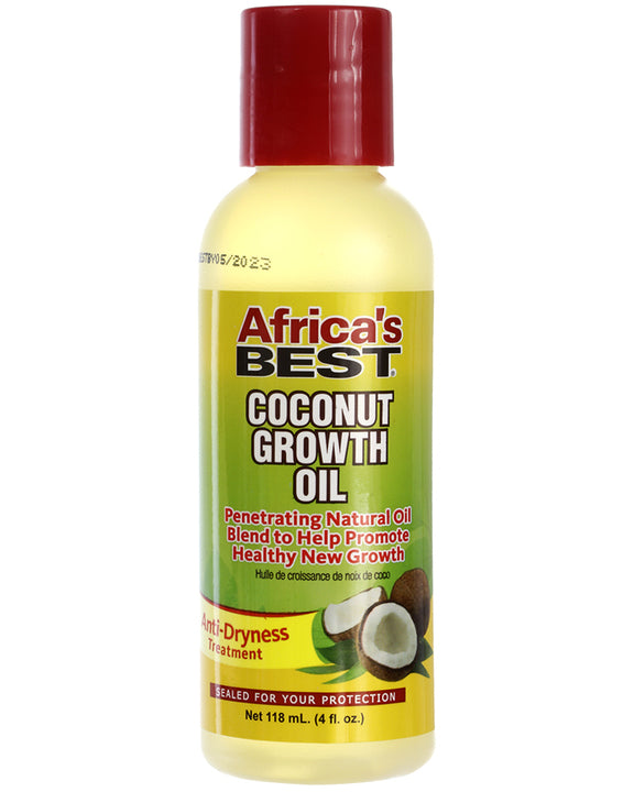 AFRICA'S BEST Coconut Growth Oil 4oz 