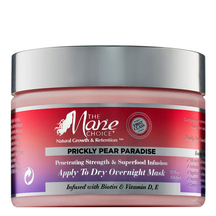 THE MANE CHOICE Prickly Pear Paradise Apply To Dry Overnight Mask12oz 
