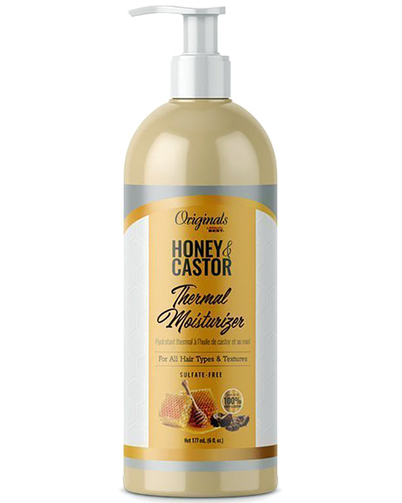 AFRICA'S BEST Originals Honey & Castor Thermal Moisturizer 6oz 