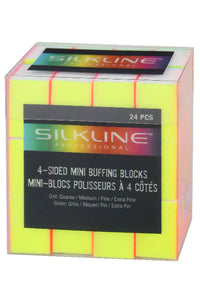 Thumbnail for SILKLINE 4-Sided Mini Buffing Blocks 24pcs Bulk Pack 