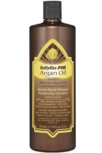 BABYLISS PRO Argan Oil Moisturizing Shampoo33oz 