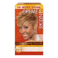 Thumbnail for CREME OF NATURE Argan Oil Exotic Shine Color 10.0 Honey Blonde