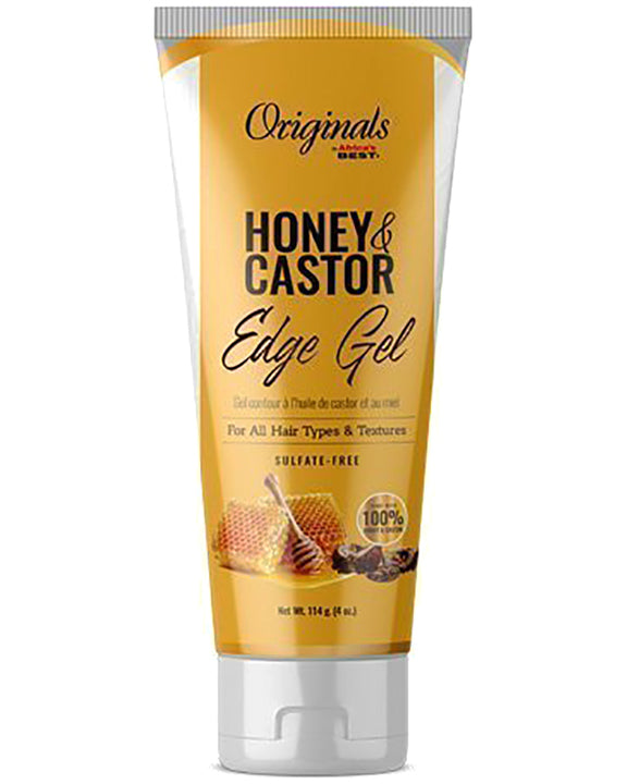 AFRICA'S BEST Originals Honey & Castor Edge Gel 4oz 