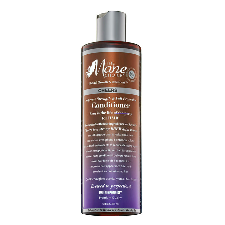 THE MANE CHOICE Cheers Supreme Strength & Full Protection Double Dose Conditioner8oz 