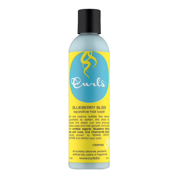 CURLS Blueberry Bliss Reparative Hair Wash 8oz 