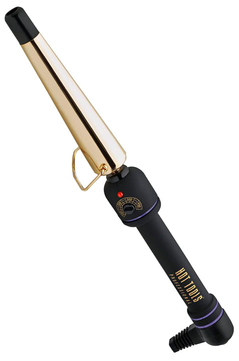 HOT TOOLS Tapered Curling Iron-24K Gold 3/4 to 1-1/4 inch 