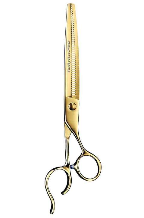 BABYLISS PRO Barber Thinning Scissors 7" Offset 45 teeth 