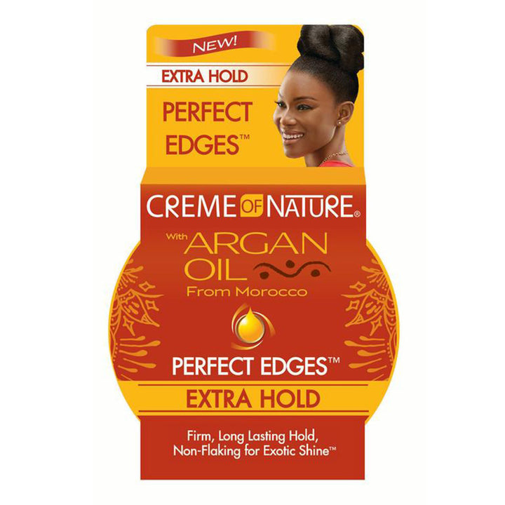 CREME OF NATURE Argan Oil Perfect Edges 2.25oz Extra Hold