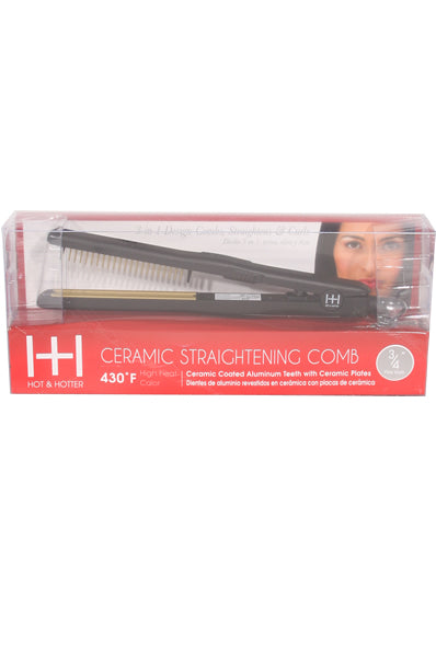 ANNIE Hot & Hotter Ceramic Straightening Comb 3/4 inch #5946 pk 
