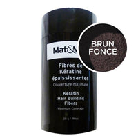Thumbnail for Mat&Max Keratin hair fiber .98oz - Dark brown