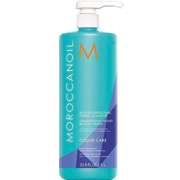 Moroccanoil Blonde Perfecting purple shampoo 33.8oz