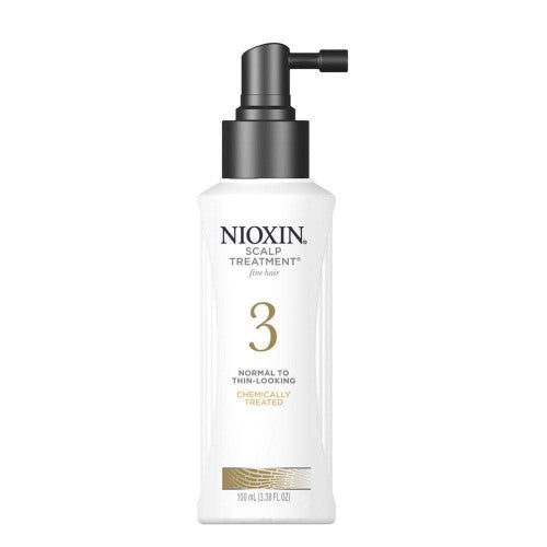 Nioxin Scalp Treatment System 3 for Chemically Treated Hair With Fine Normal Thinning 100ml/3.4oz 