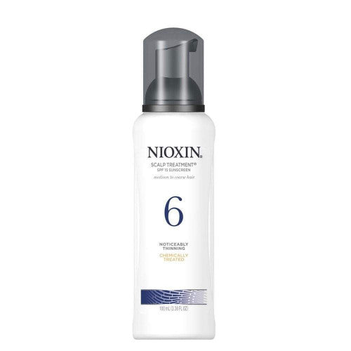 Nioxin Scalp Activating Treatment System 6 for Medium to Caorse Hair With Fine Noticable Thinning 100ml/3.4oz 