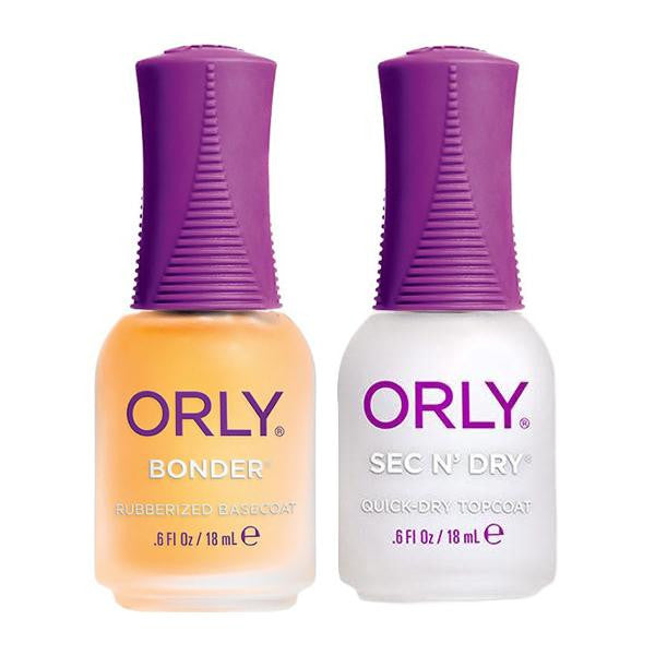 Orly Manicure Keeper - Bonder & Sec N' Dry 2x0.6oz