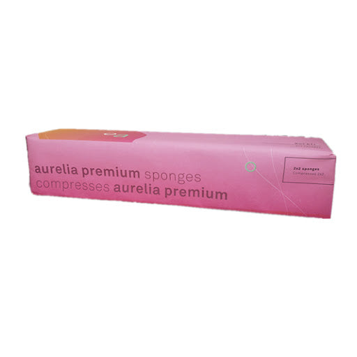 AURELIA Premium Non-Woven Gauze 2×2 – 4ply