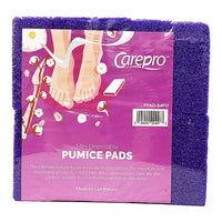 Thumbnail for Carepro Pumice Pads Purple Medium 40 Pcs (PPAD-S4PU)