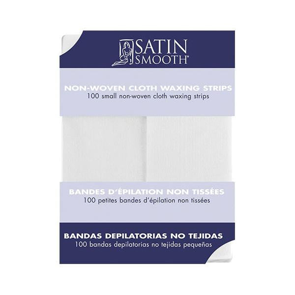 Satin Smooth Non-woven cloth waxing strips 100/pack