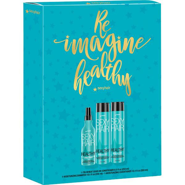 Sexy Hair Re Imagine Healthy - Holiday Kit