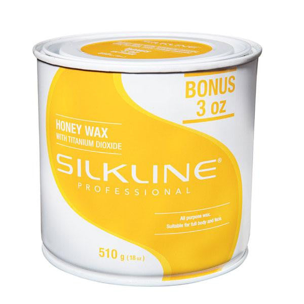 Silk Line Golden honey wax with titanium dioxide 18oz