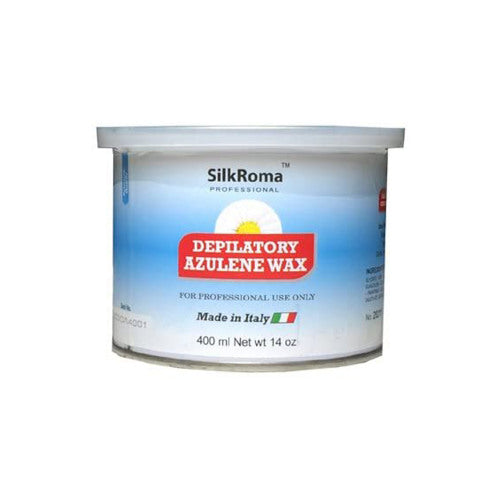 Pro Instruments SilkRoma Azulene depilatory premium Wax 14oz.  Colophony Free and Paraben Free   Made in Italy