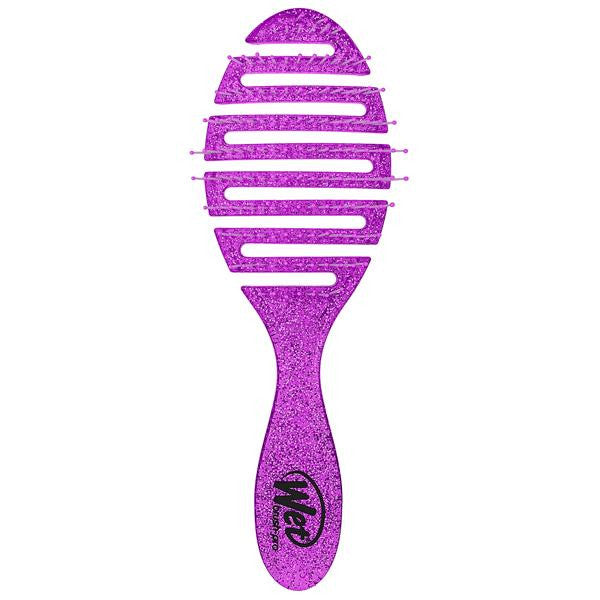 The Wet Brush Flexible dry brush Purple Glitter